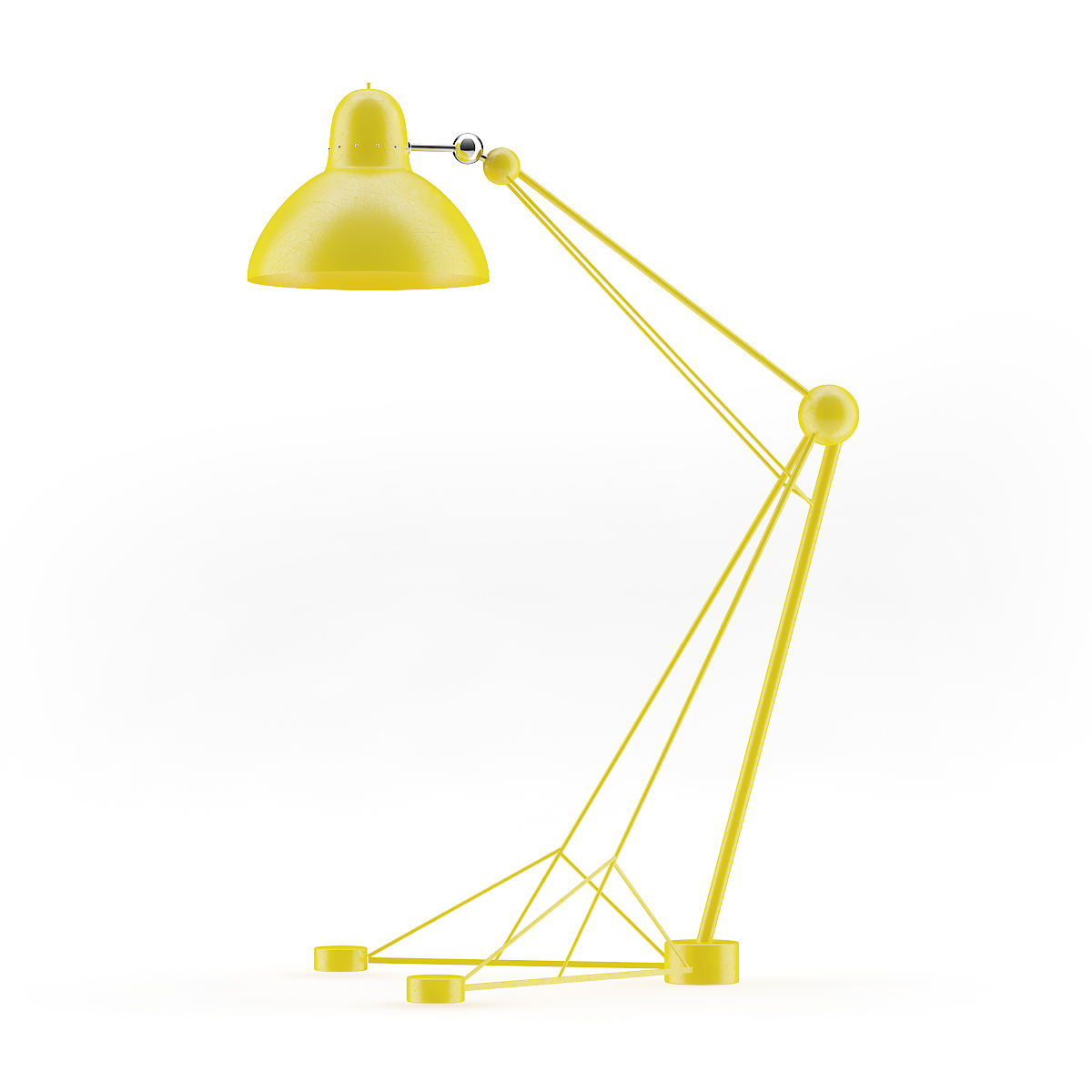 Large Yellow Floor Lamp in sizing 1200 X 1200