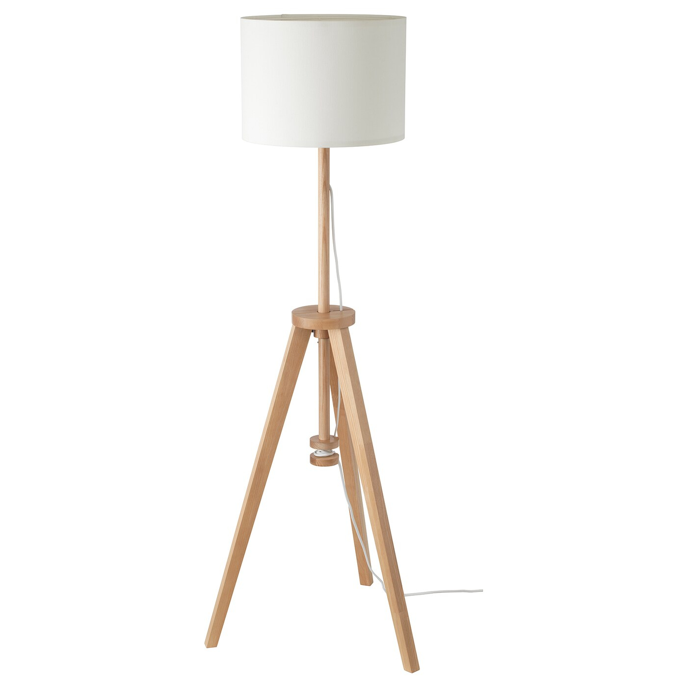 Lauters Floor Lamp Ash White throughout proportions 1400 X 1400