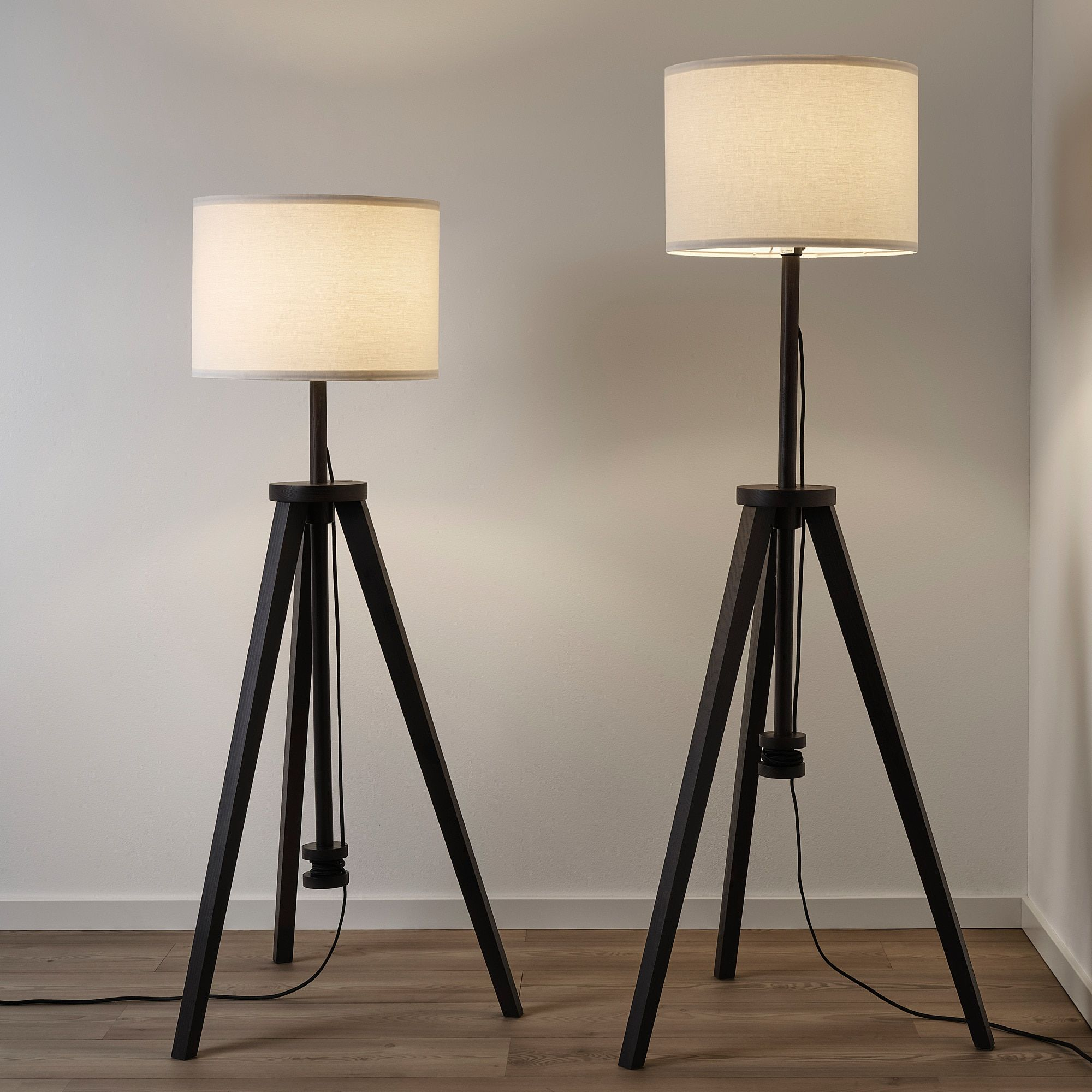 Lauters Floor Lamp With Led Bulb Brown Ash White White regarding sizing 2000 X 2000