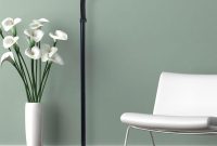 Lavish Home 60 In Black Led Sunlight Floor Lamp With Dimmer for sizing 1000 X 1000