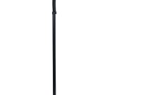 Lavish Home 60 In Black Led Sunlight Floor Lamp With Dimmer Switch regarding dimensions 1000 X 1000