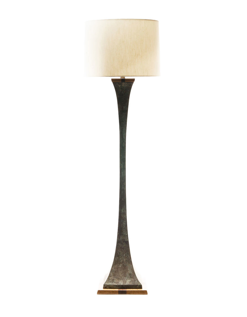 Lawrence Scott Komorebi Floor Lamp In Archaic Bronze inside size 800 X 1024