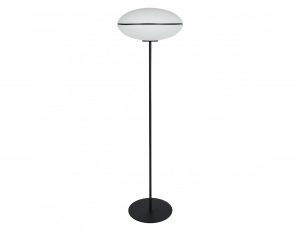 Layton White And Black Glass Floor Lamp for proportions 1200 X 925