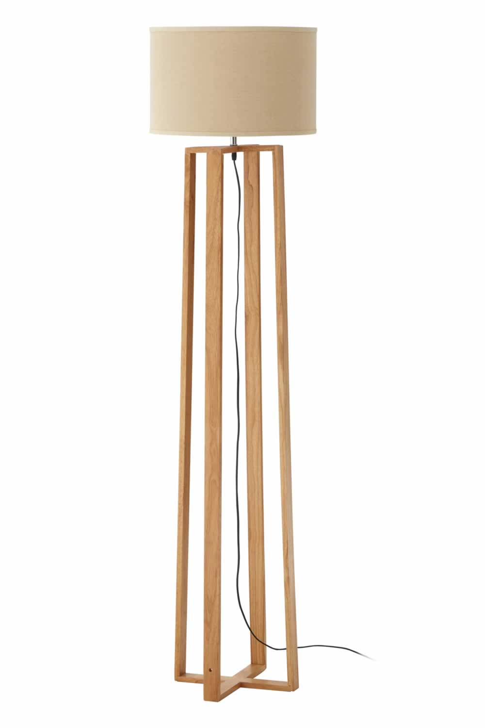 Lea Wooden Floor Lamp for size 1000 X 1500