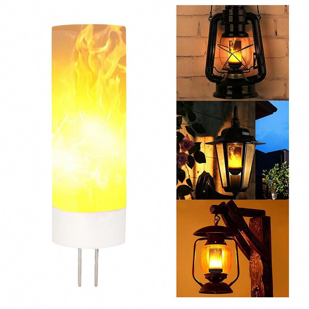 Led Flame Fire Effect Corn Bulb G4 Repurposedlamps throughout measurements 1000 X 1000