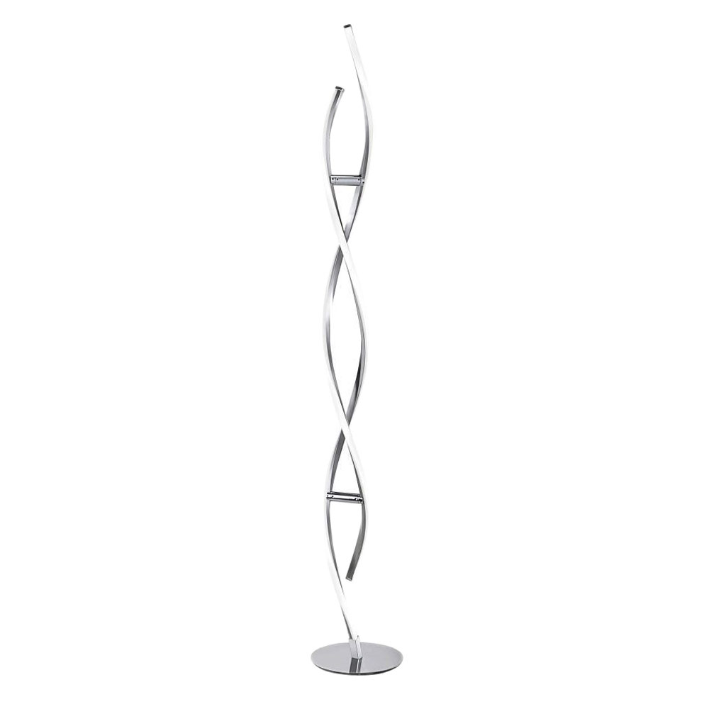 Led Floor Lamp Curved With Dimmer Height 136 Cm pertaining to sizing 1000 X 1000