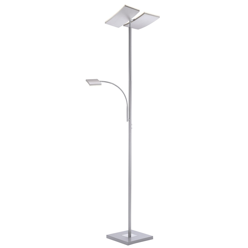 Led Floor Lamp With Touch Dimmer And Movable Spots Ruben throughout size 1000 X 1000