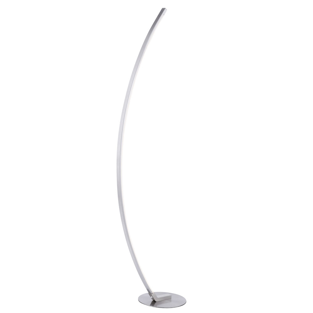 Led Floor Lamp With Touch Dimmer Curved Height 149 Cm Bella intended for measurements 1000 X 1000