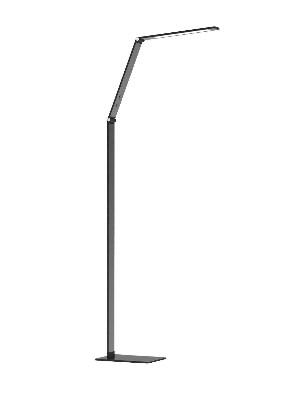 Ledlux Terrence Led Black Dimmable Colourshift Floor Lamp for proportions 1200 X 1600