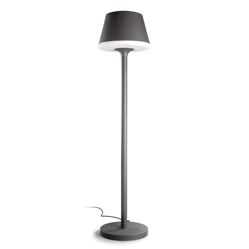 Leds C4 Black Outdoor Moonlight Floor Lamp with sizing 1000 X 1000