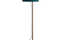 Leigh Leigh Walnut Floor Lamp With Ink Drum Silk Shade In throughout dimensions 1200 X 1200