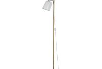 Leitmotiv Floor Lamp Wood Like White Metal 15x14x149cm inside size 1000 X 1000