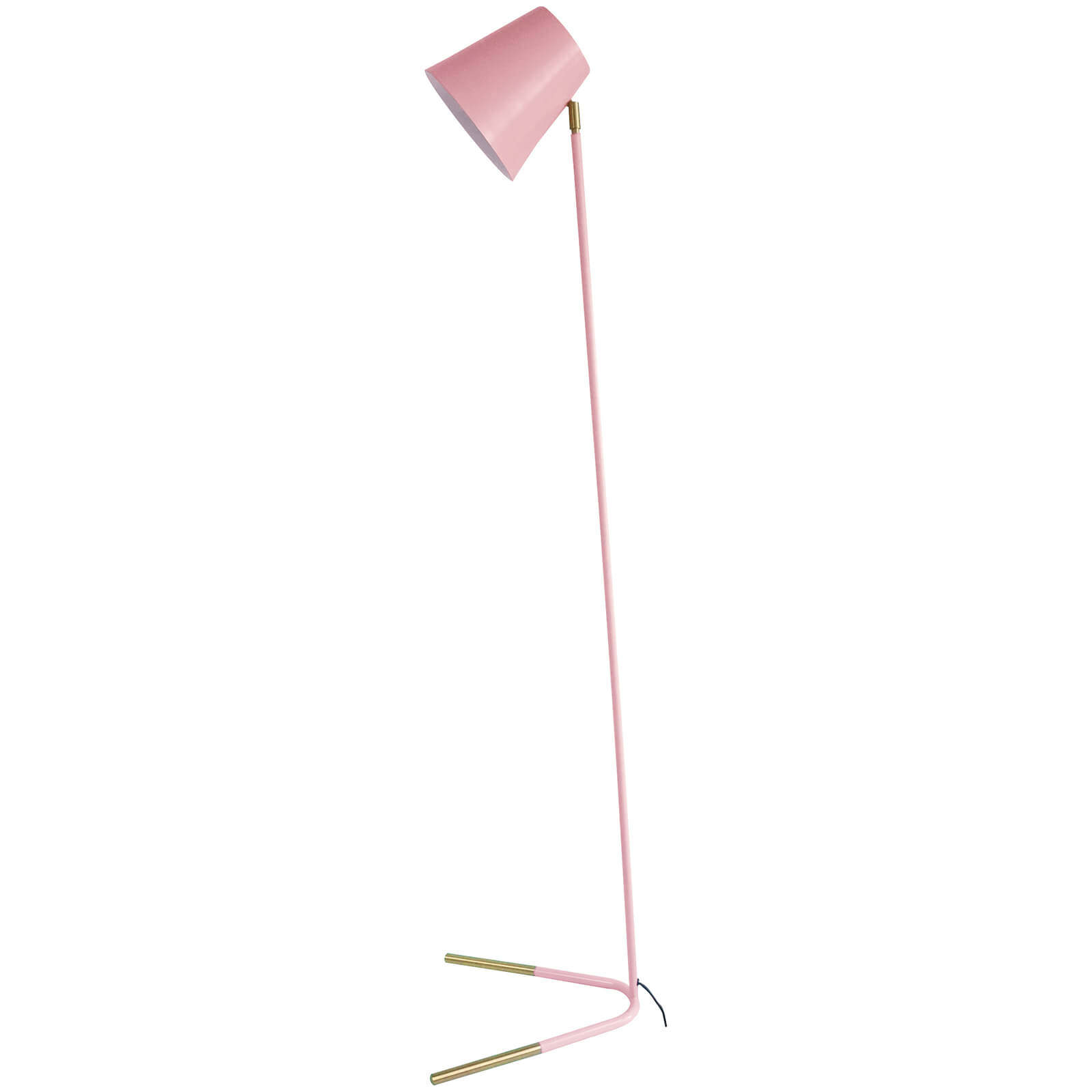 Leitmotiv Noble Metal Floor Lamp Dusty Pinkgold for proportions 1600 X 1600