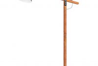 Lepower Wood Metal Floor Lamp Wood Standing Light With throughout sizing 1001 X 1001