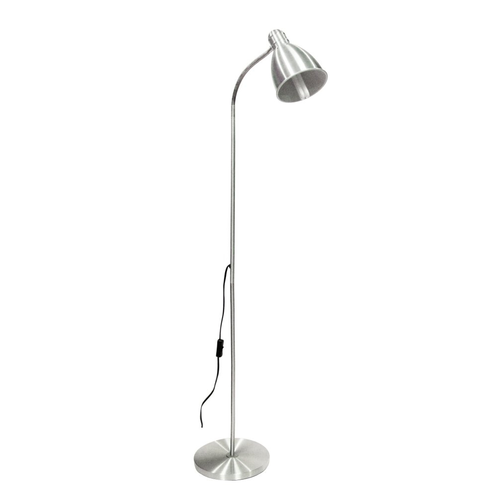 Lersta Adjustable Floor Lamp Silver Adjustable Long Floor Lamp Office Led Reading Led Lamp with regard to dimensions 1000 X 1000