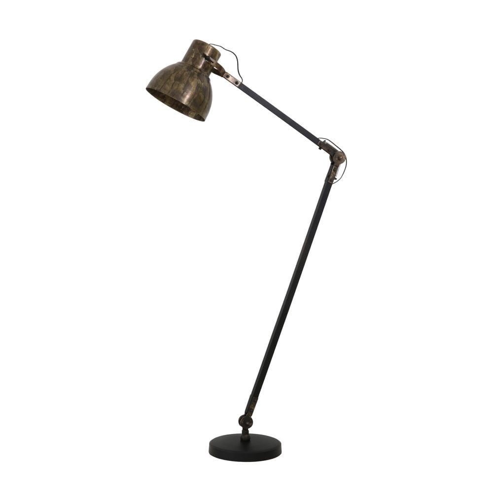 Light Living Floor Lamp 100x35x156 Cm Andrew Burned Antique Bronze regarding dimensions 1000 X 1000