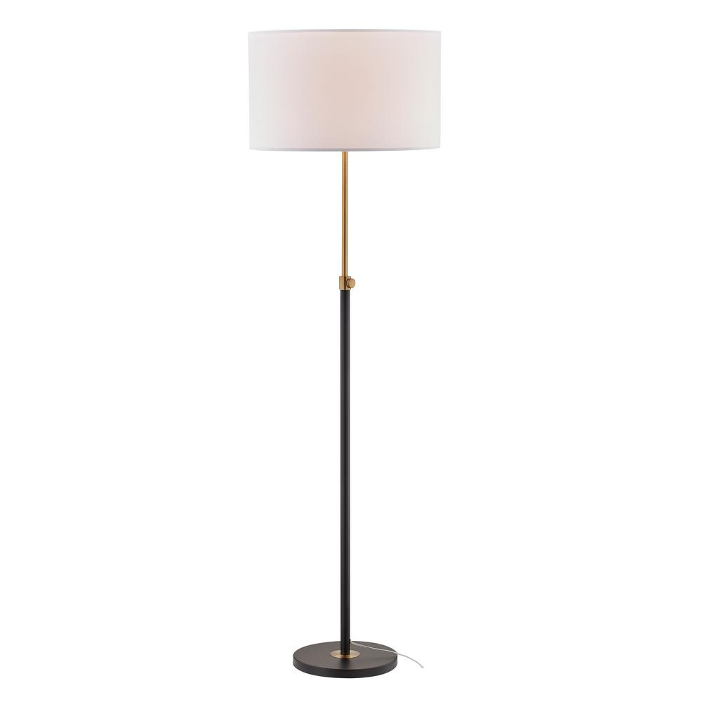 Light Society Cardiff 53 In Blackbrass Telescoping Floor Lamp within size 1000 X 1000