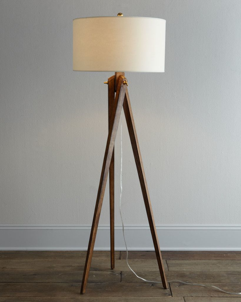 Lighting Awesome Tripod Floor Lamp Styles Teak Pencil Base throughout proportions 819 X 1024