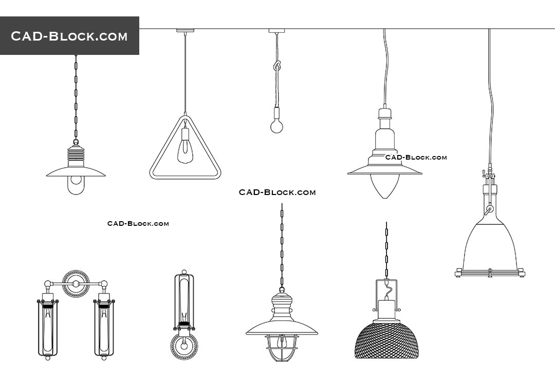 Lighting Free Cad Blocks Download Internal And External inside size 1080 X 760