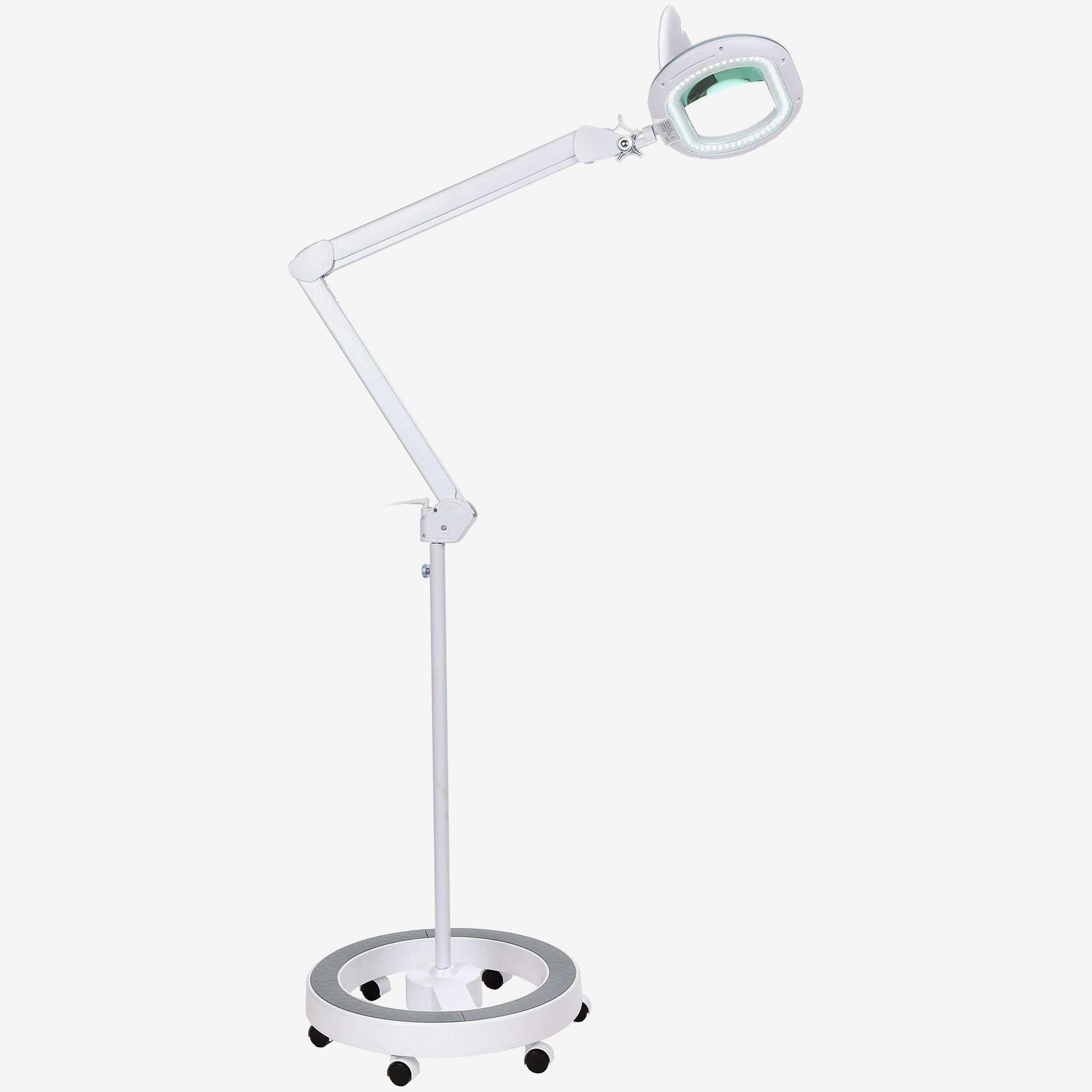Lightview Xl Magnifying Glass Lamp W Rolling Stand Bright throughout dimensions 2560 X 2560