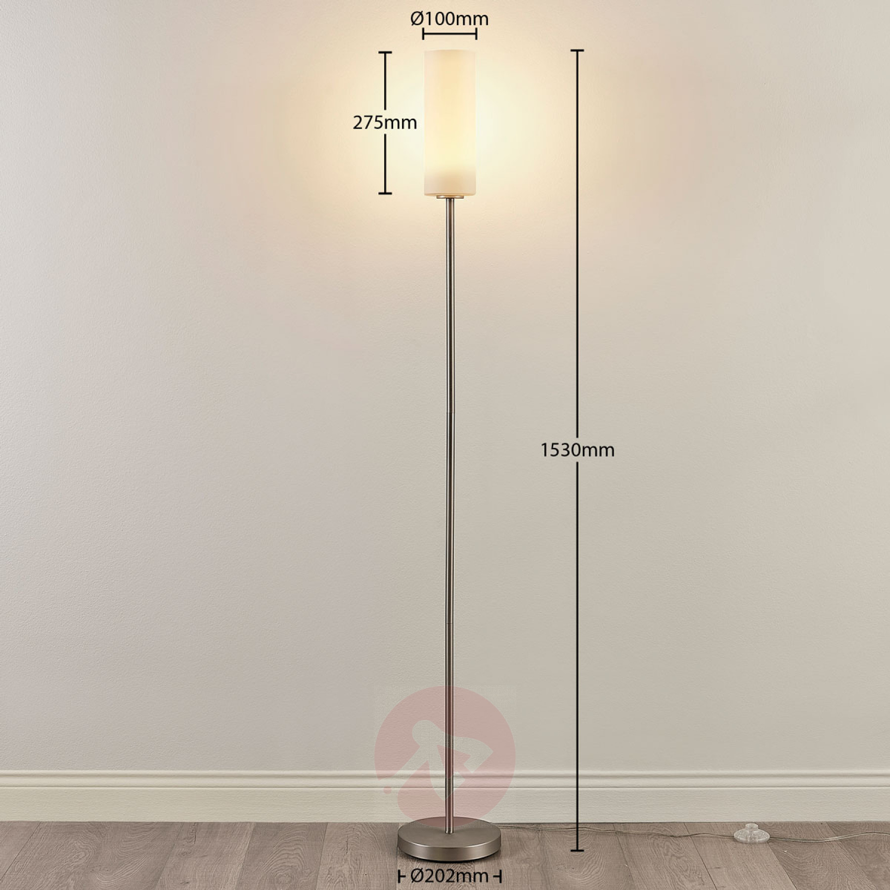 Lind Smart Rgb Led Floor Lamp Felice Via App intended for proportions 1800 X 1800