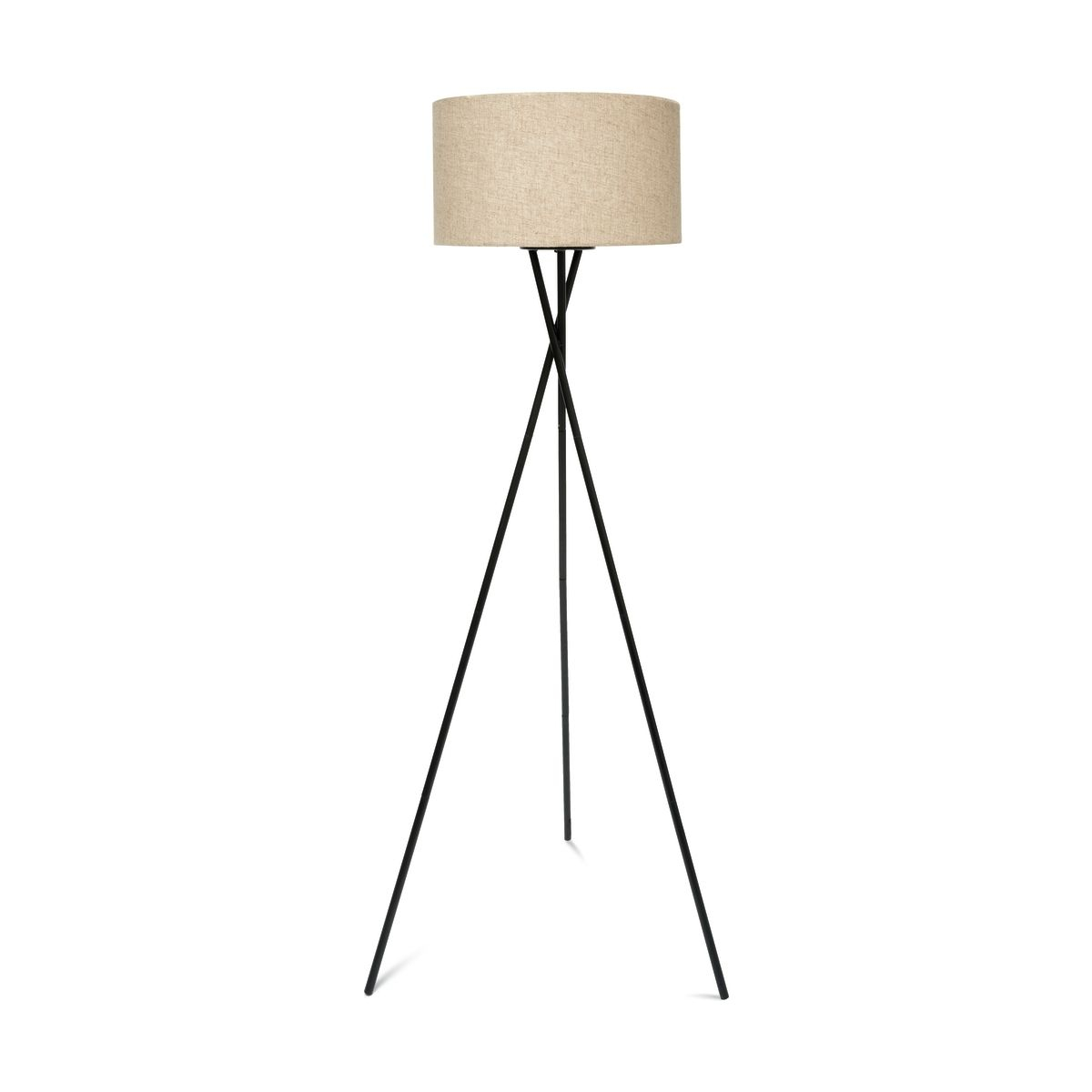 Linen Look Tripod Floor Lamp Loungeliving In 2019 Floor regarding dimensions 1200 X 1200