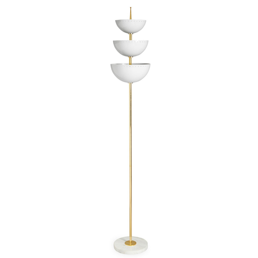 Lisbon Torchiere Jonathan Adler In 2019 Brass Floor Lamp intended for proportions 1000 X 1000