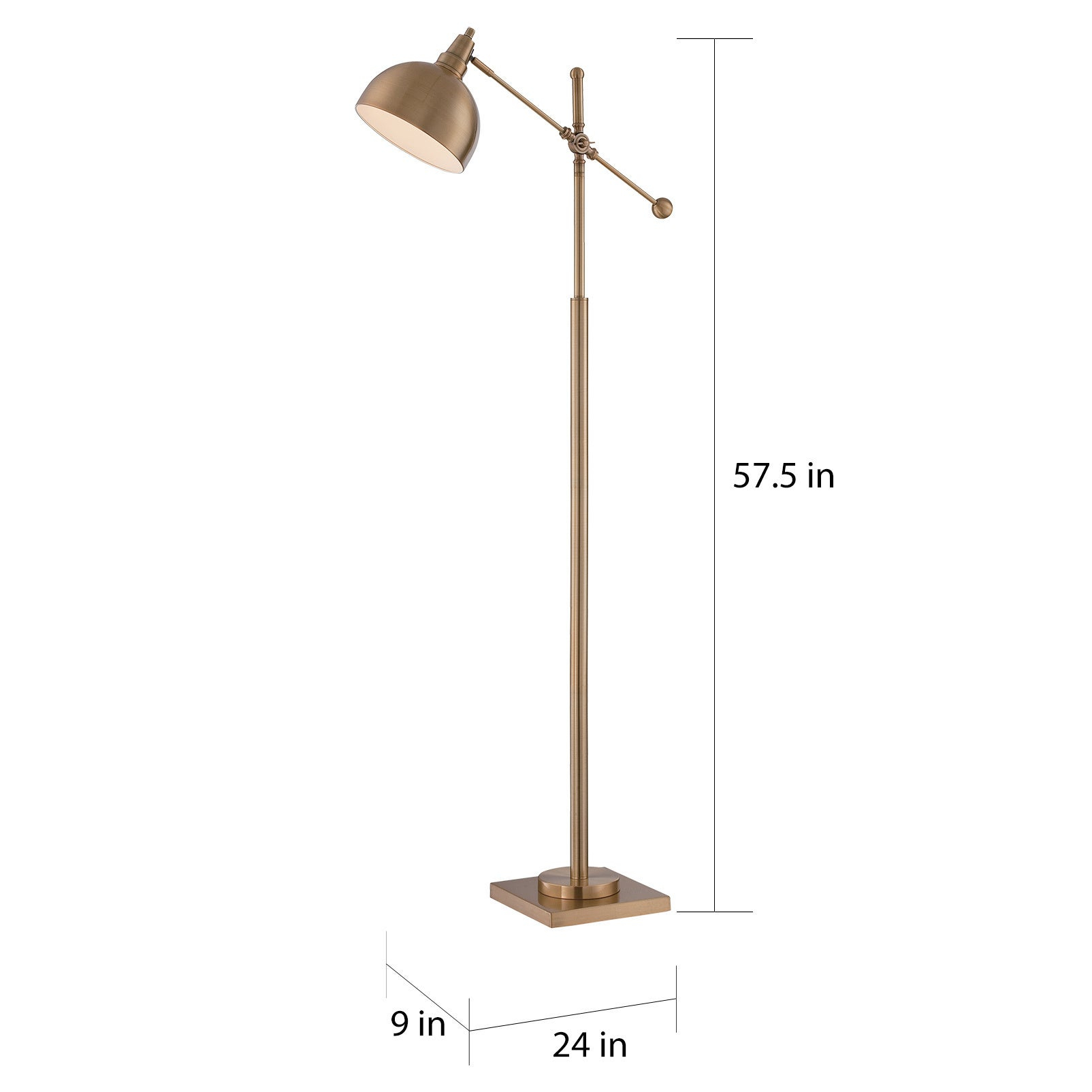 Lite Source 1 Light Cupola Floor Lamp pertaining to sizing 1604 X 1604
