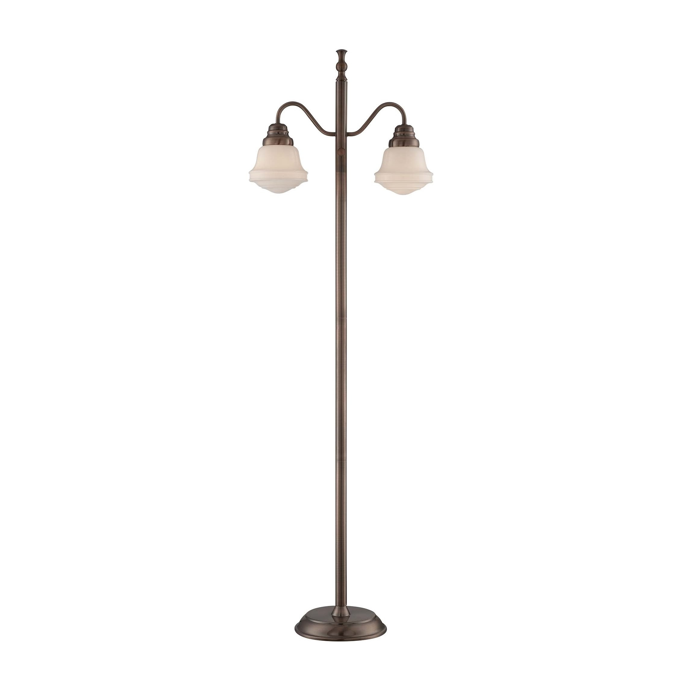 Lite Source Towne 2 Light Floor Lamp regarding measurements 2268 X 2268