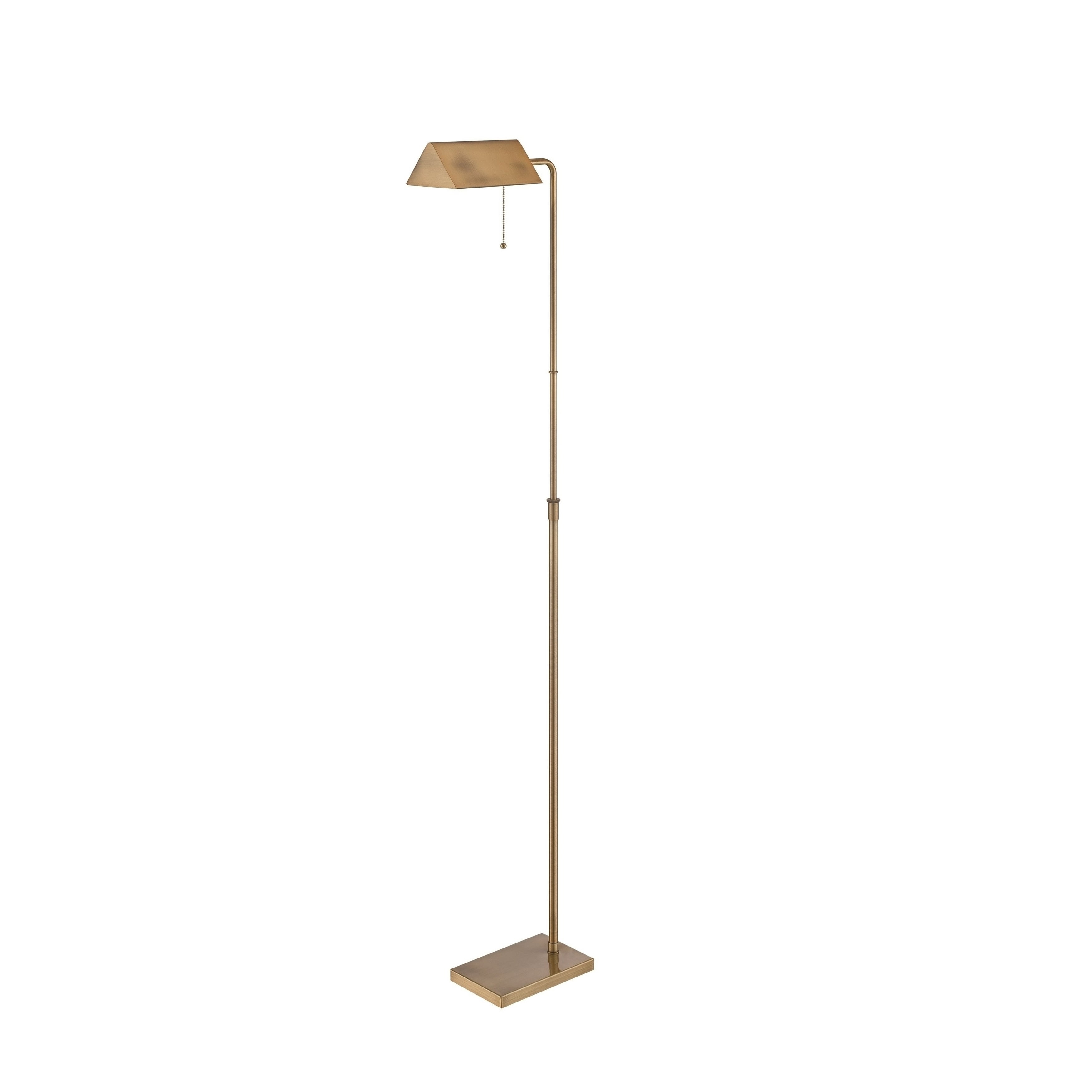 Lite Source Wayland 1 Light Floor Lamp Gold Na inside proportions 3500 X 3500