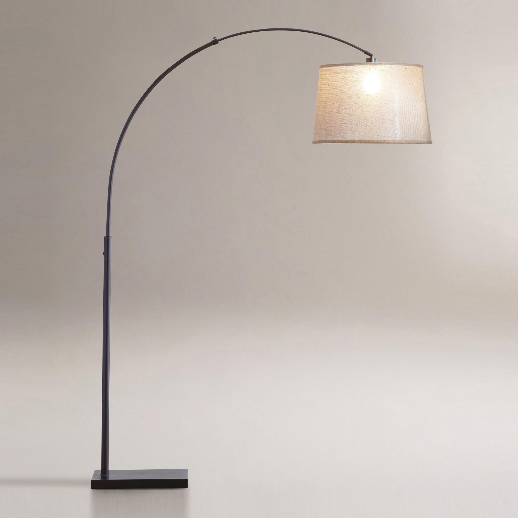 Loden Arc Floor Lamp Base World Market 300 Cheaper Than for dimensions 2000 X 2000