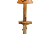 Log Floor Lamp With Shelf Floor Lamp Floor Lamp With for size 1200 X 1200
