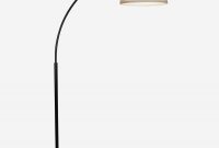 Logan Led Arc Floor Lamp With Marble Base Modern Tall Standing with regard to measurements 1500 X 1500