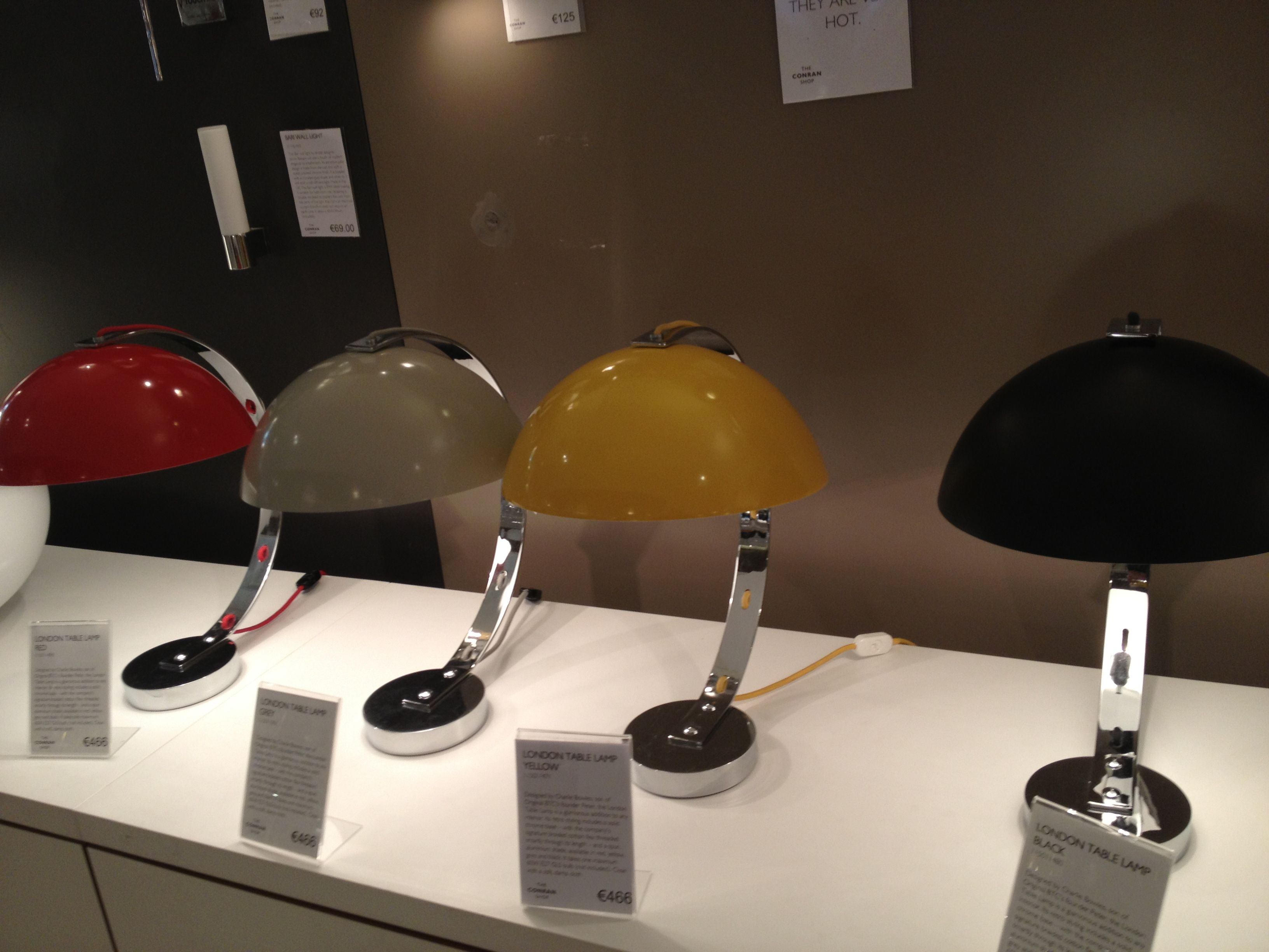 London Table Lamps Designed Charles Bowles At Arnotts for size 3264 X 2448