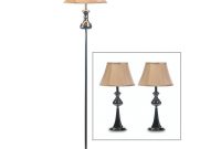 Long Floor Lamp Black Metal Set Of Lamps For Living Room with regard to size 1000 X 1000