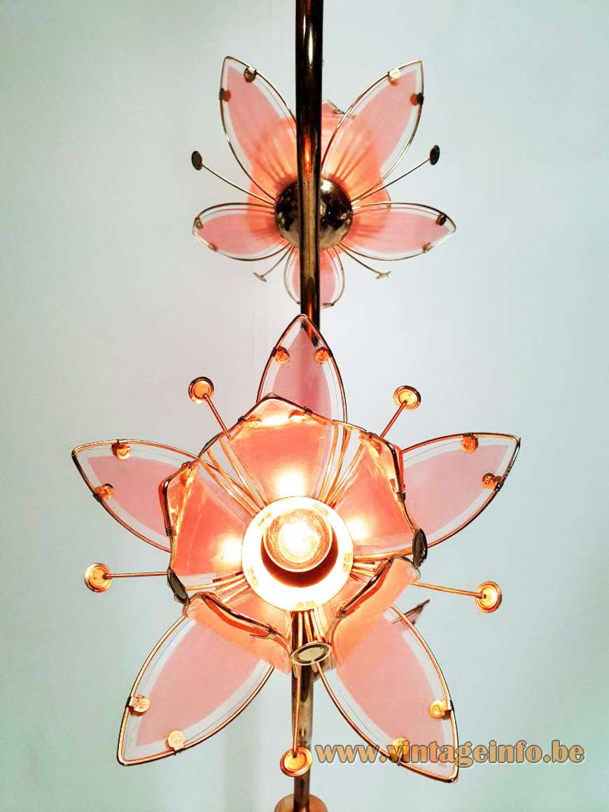 Lotus Flowers Floor Lamp Vintage Info All About Vintage throughout sizing 870 X 1160