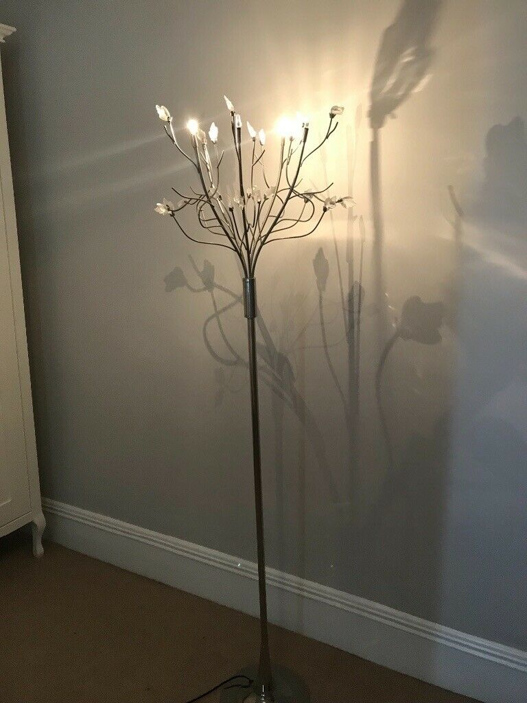 Lovely Silver Crystal Tree Effect Floor Lamp In Aberdeen Gumtree for proportions 768 X 1024