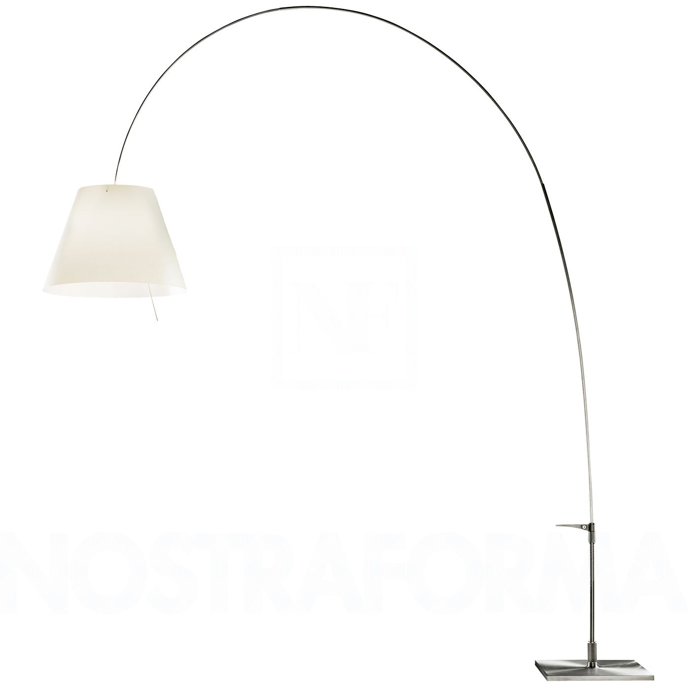 Luceplan Lady Costanza Dimmable Aluminium Floor Lamp within dimensions 1400 X 1400