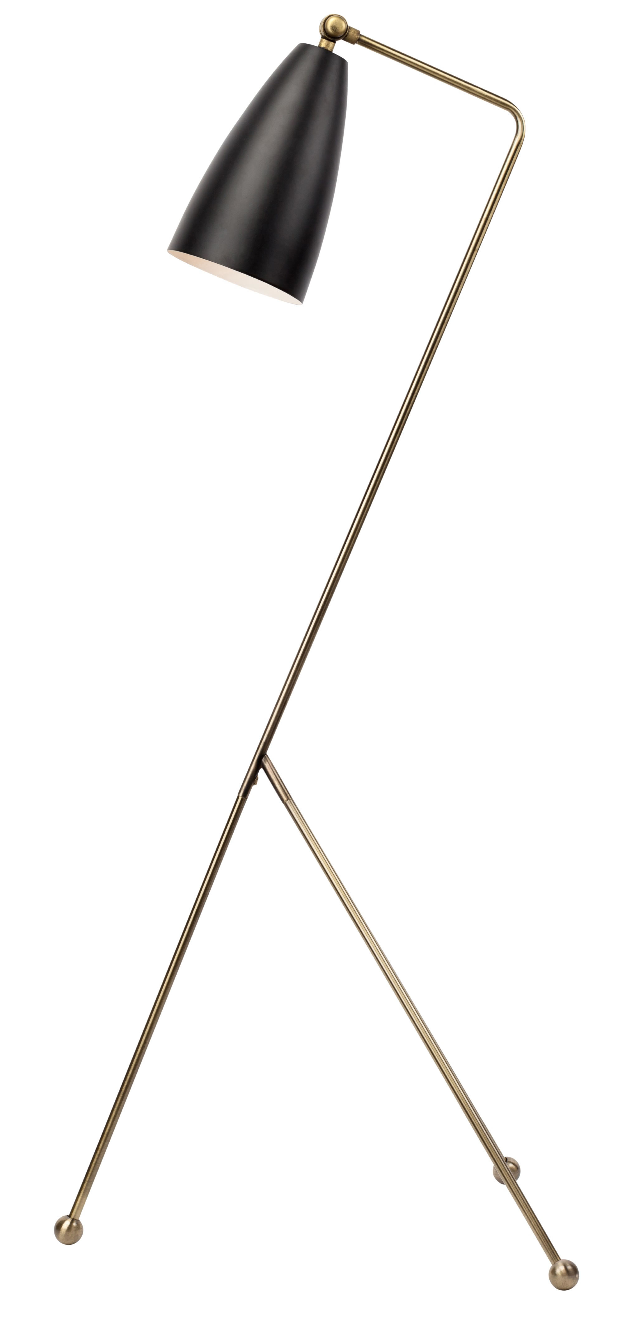 Lucille Floor Lamp Black with regard to size 2000 X 4246