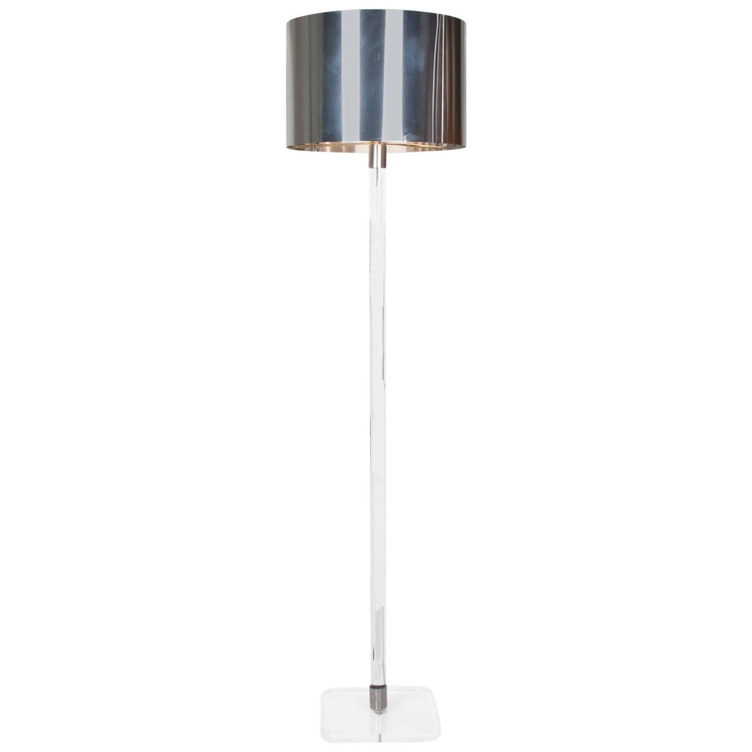 Lucite Floor Lamp Hansen American 1960s Mood Lamp with size 1500 X 1500