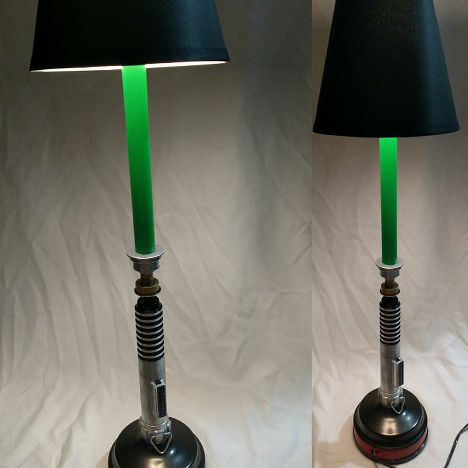 Luke Skywalker Lightsaber Lamp Project Is Officially with regard to sizing 960 X 960