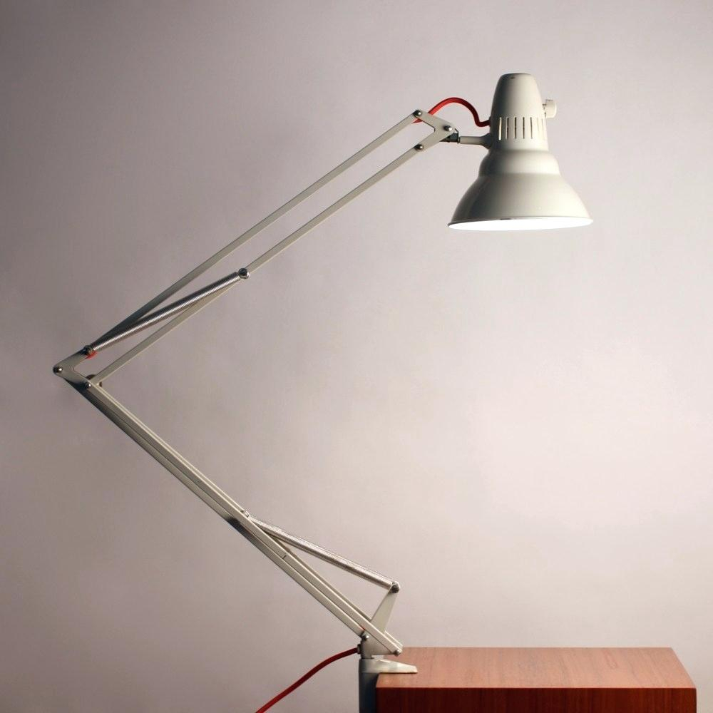 Luxo L1 Lamp Vintage L 1 Drafting With Clamp Lampada Chrome with regard to sizing 1000 X 1000