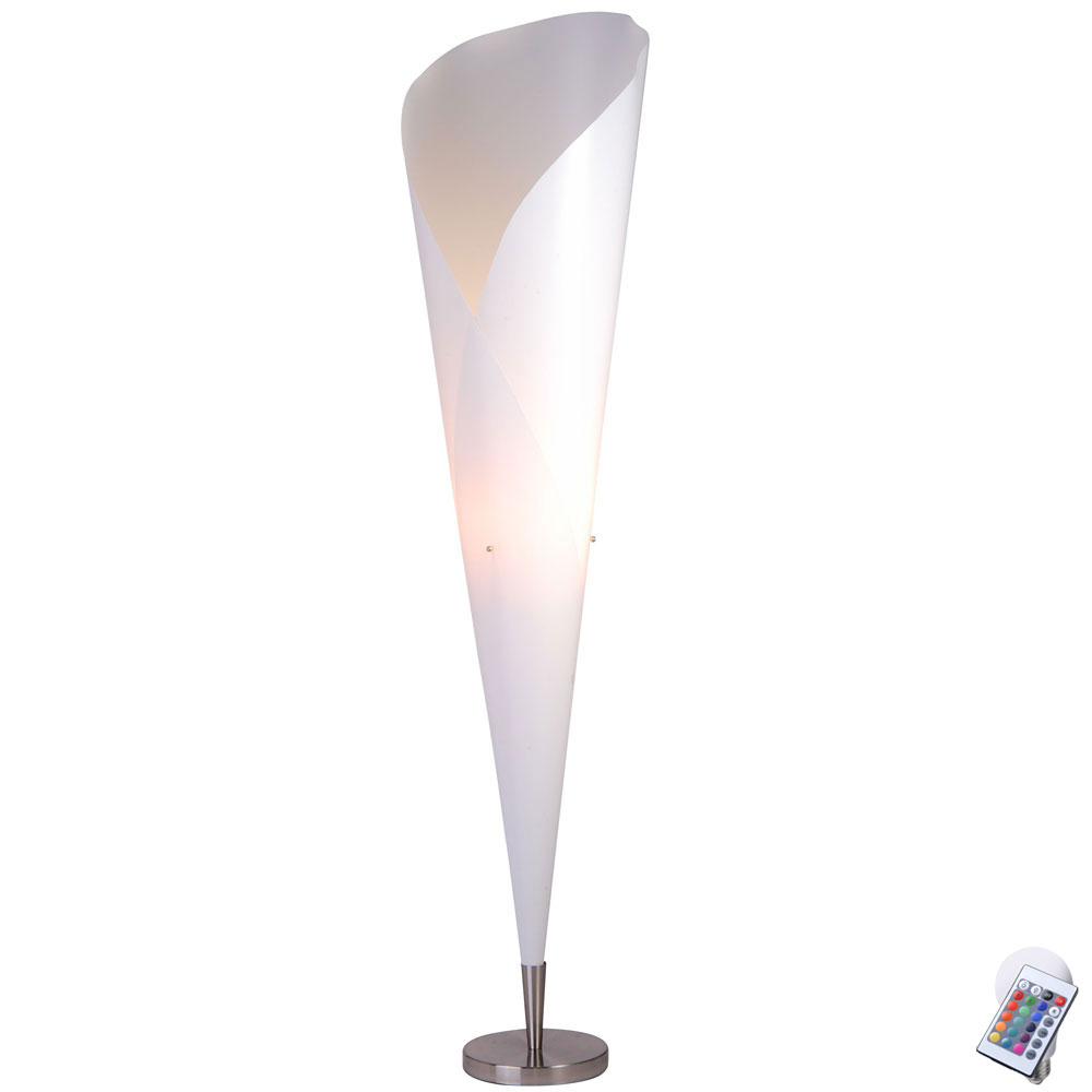 Luxury Led Rgb Floor Lamp With Plastic Shade For The Office pertaining to proportions 1000 X 1000