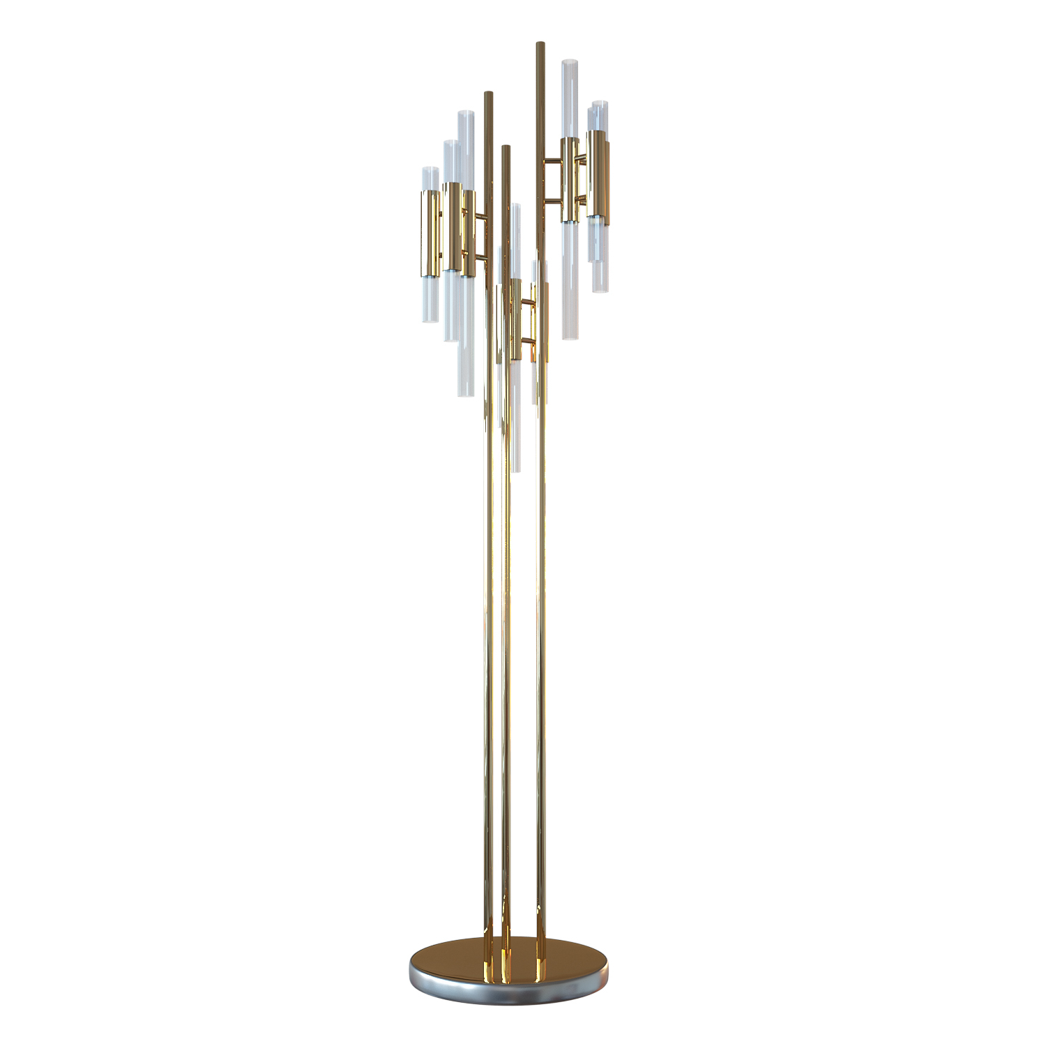 Luxxu Waterfall Floor Lamp throughout measurements 1500 X 1500