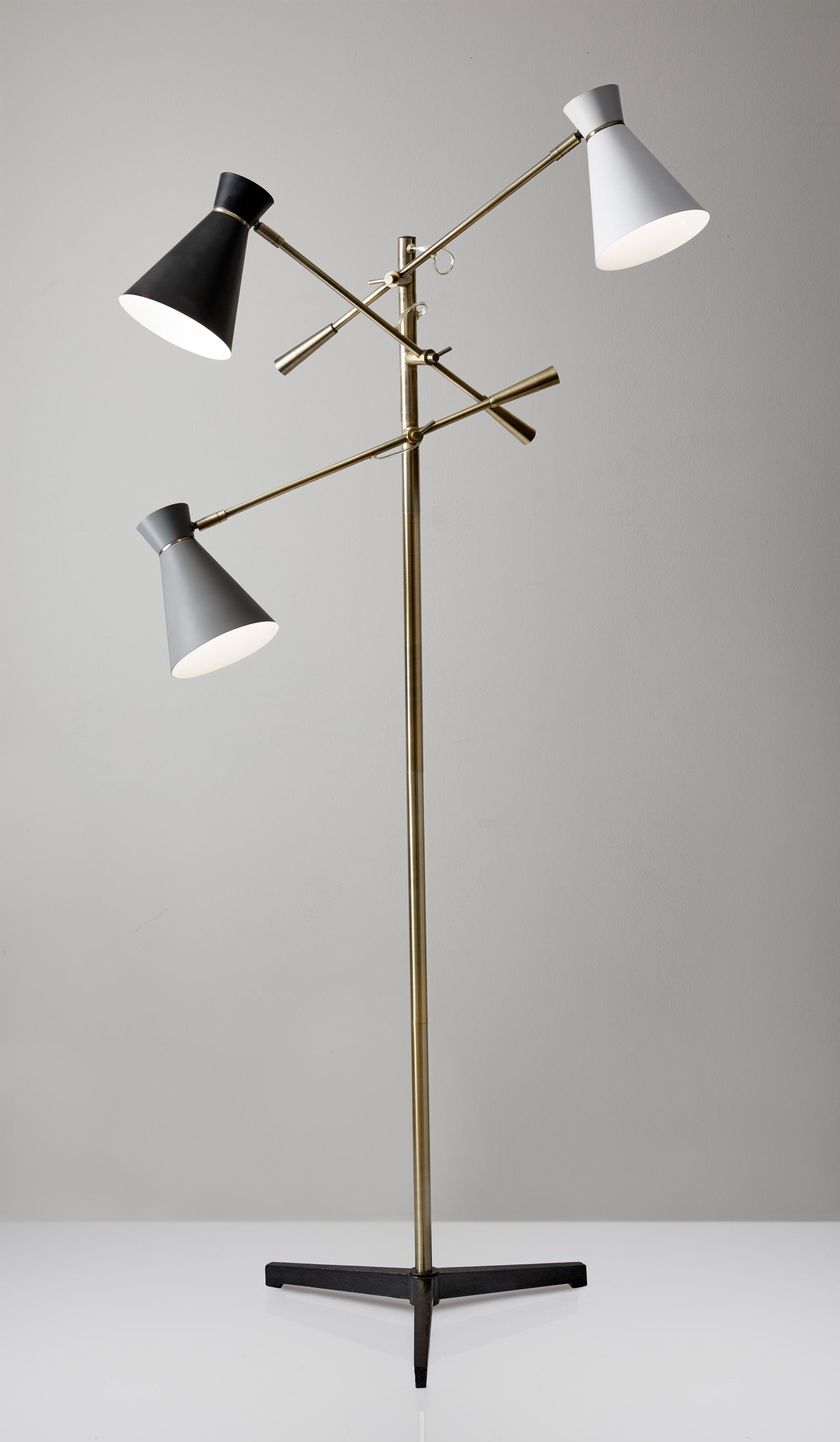 Lyle 3 Arm Floor Lamp Designermbel Architonic pertaining to dimensions 1748 X 3000