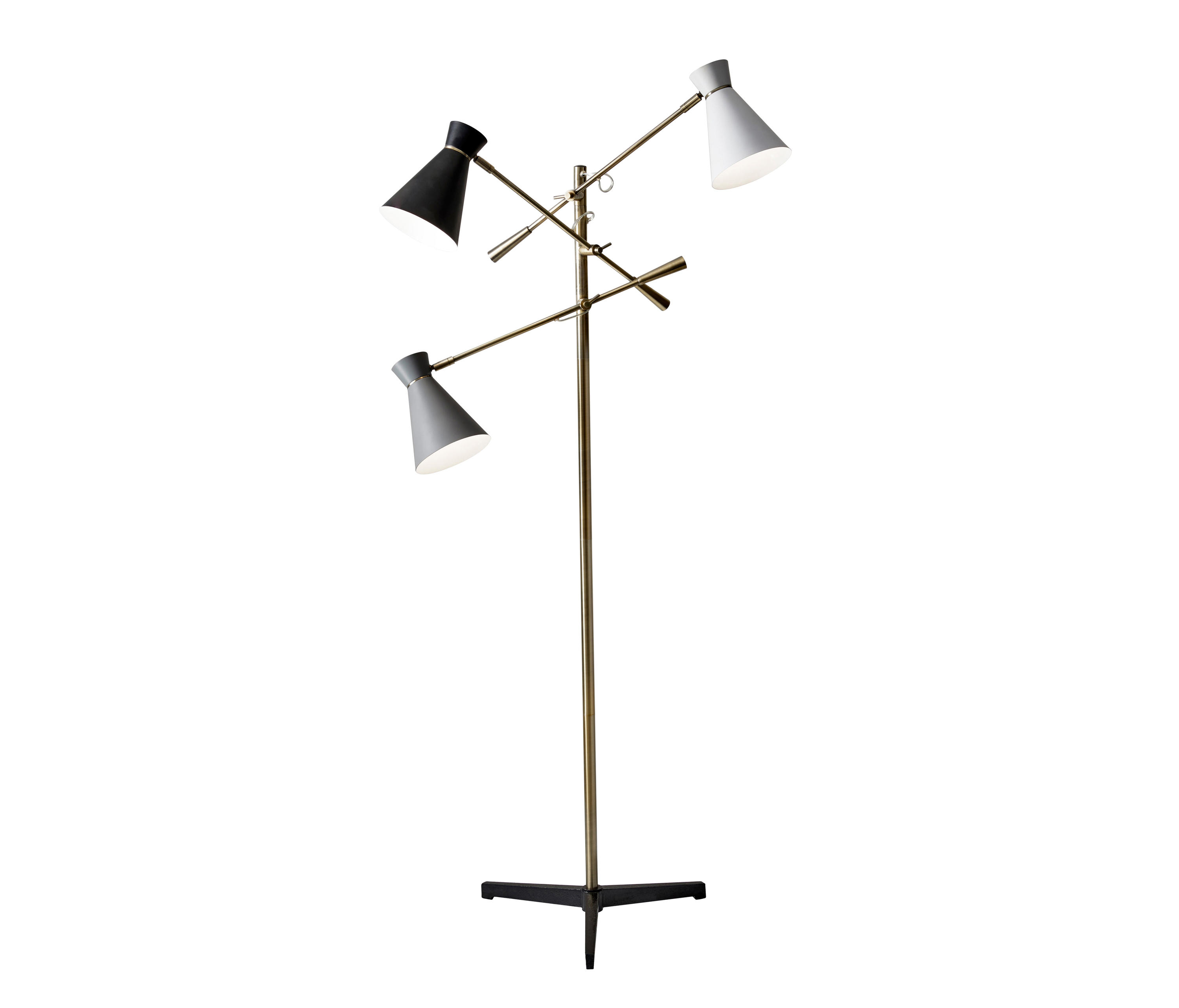 Lyle 3 Arm Floor Lamp Designermbel Architonic pertaining to measurements 3000 X 2564