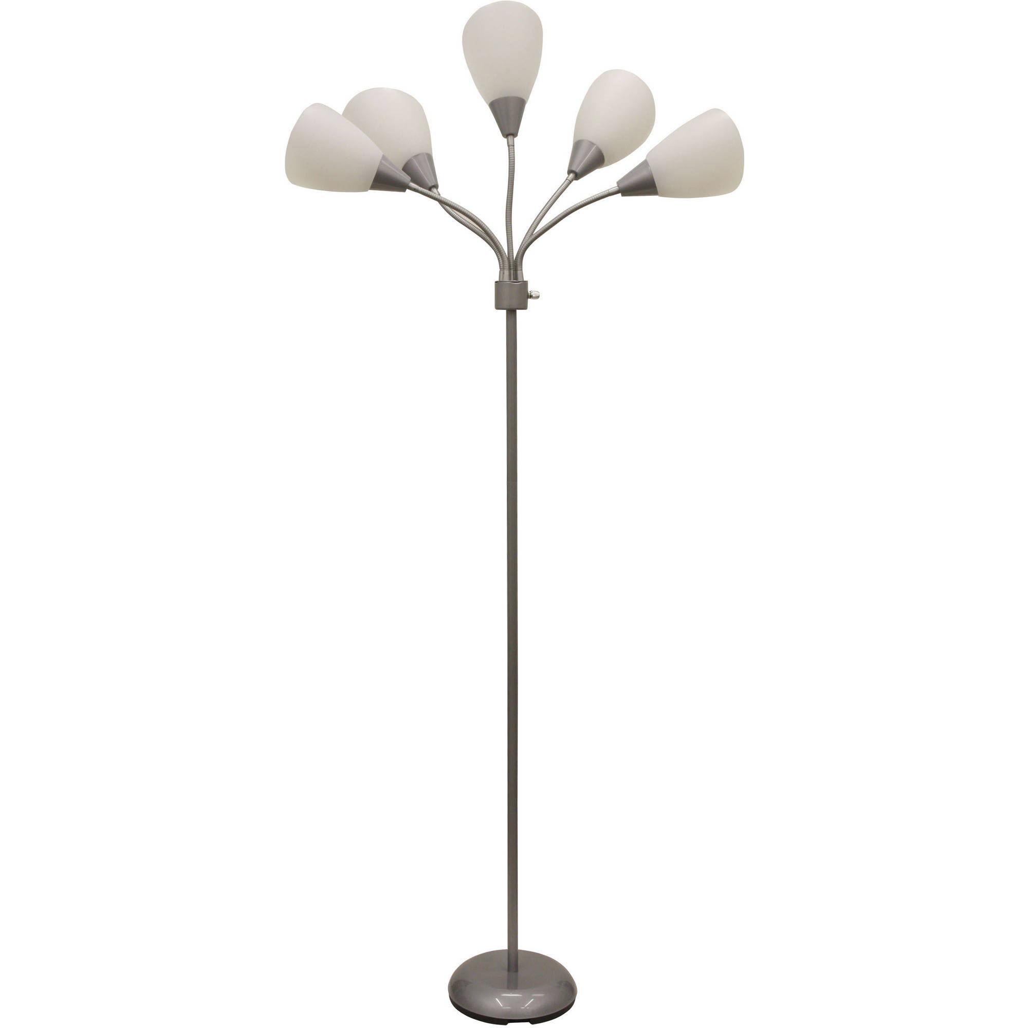 Mainstays 5 Light Floor Lamp Multiple Colors Walmart pertaining to measurements 2000 X 2000