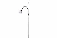 Mainstays 6 Floor Dual Lamp Reading Light Black Mainstays intended for measurements 1000 X 1000