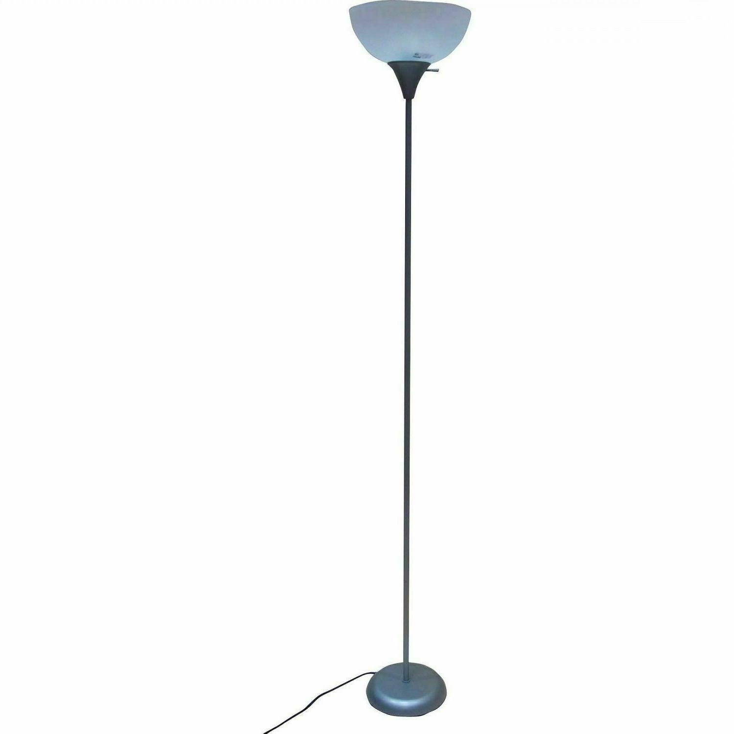 Mainstays 71 Floor Lamp Silver for sizing 966 X 968