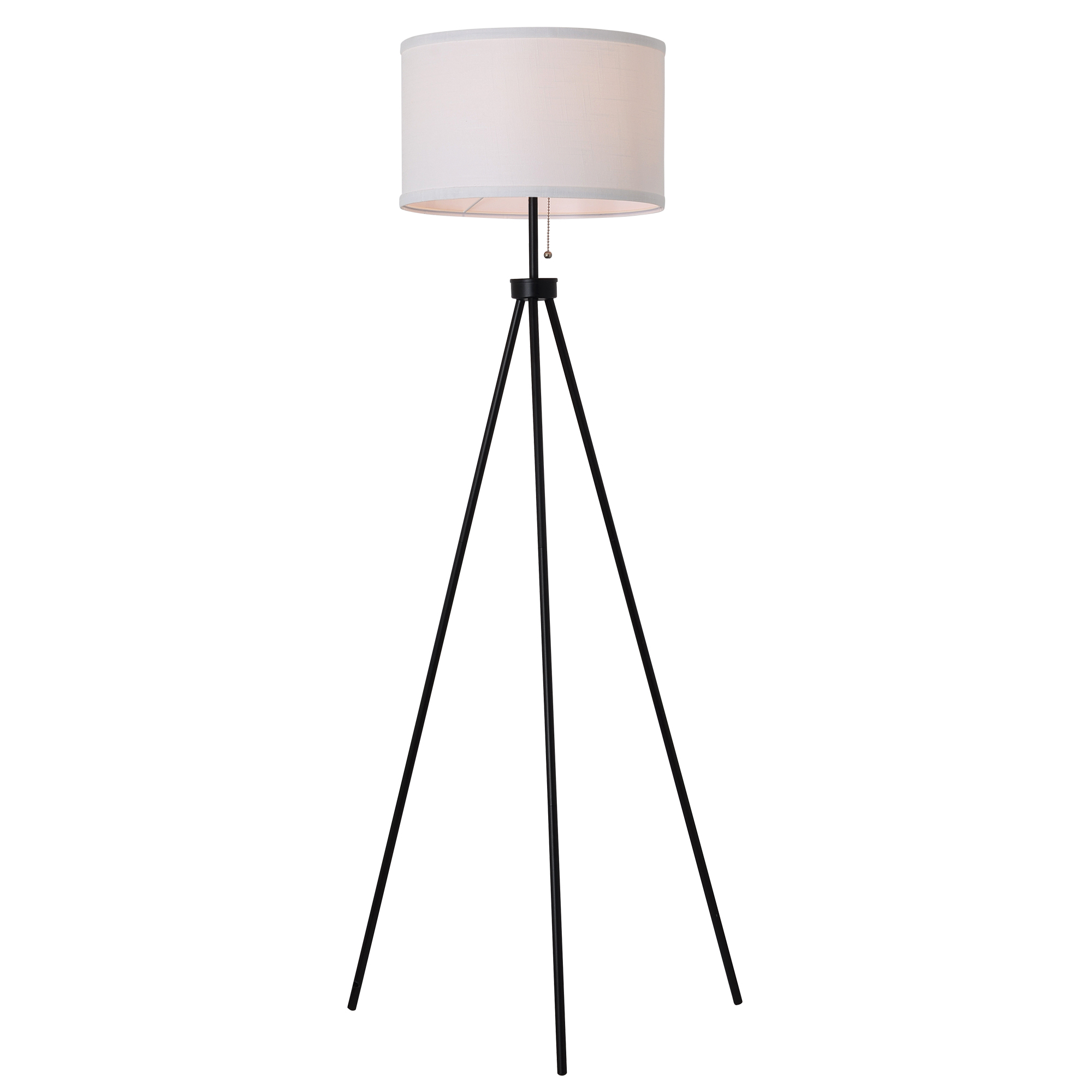 Mainstays Black Tripod Floor Lamp Walmart with size 2000 X 2000